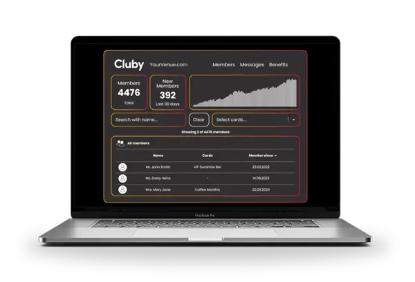Cluby Partner Hub