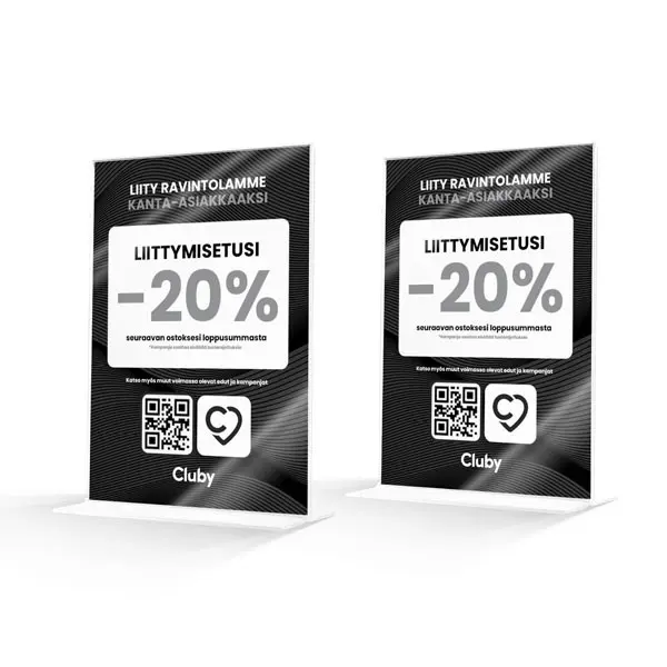 Liittymisetu -20% Poster A5