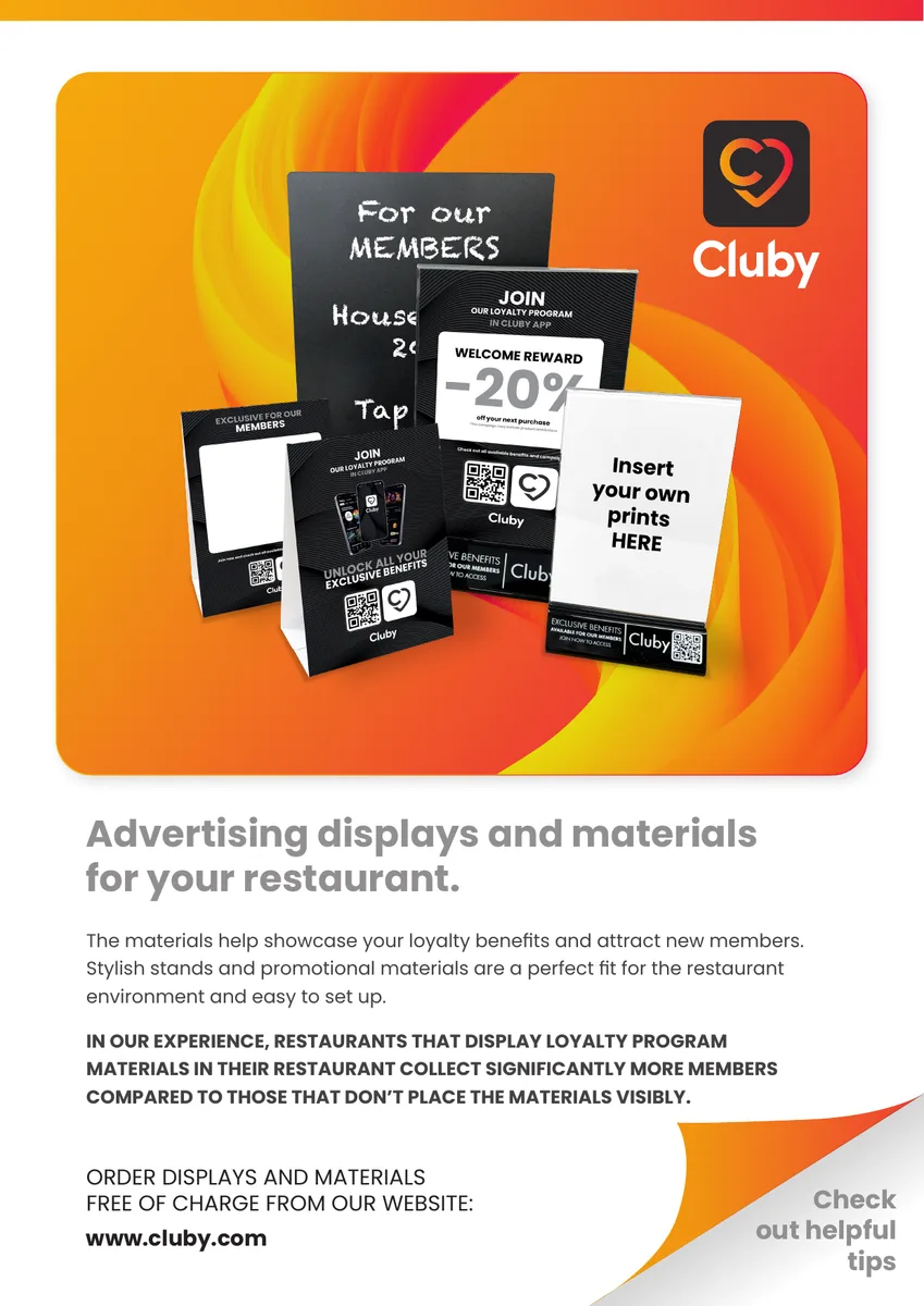 Tips for using Cluby