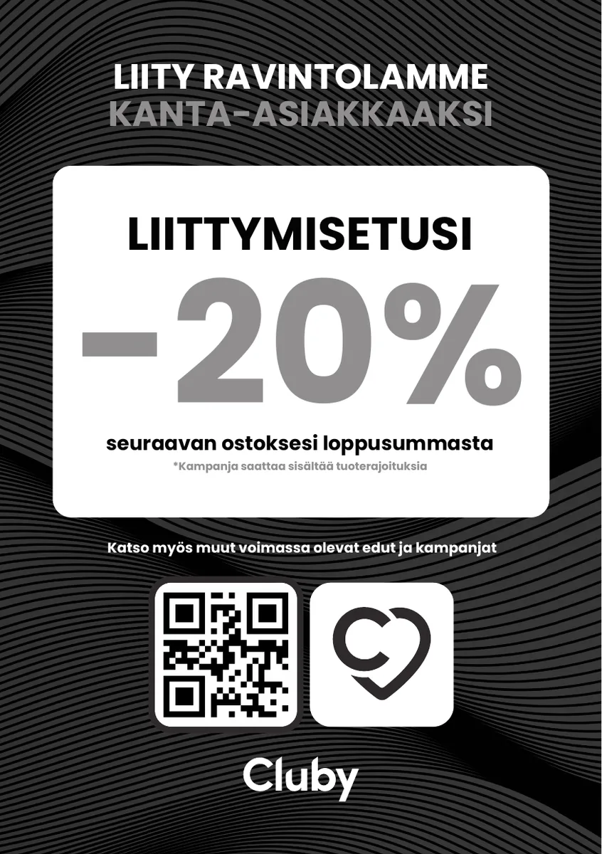 Liittymisetu −20 %