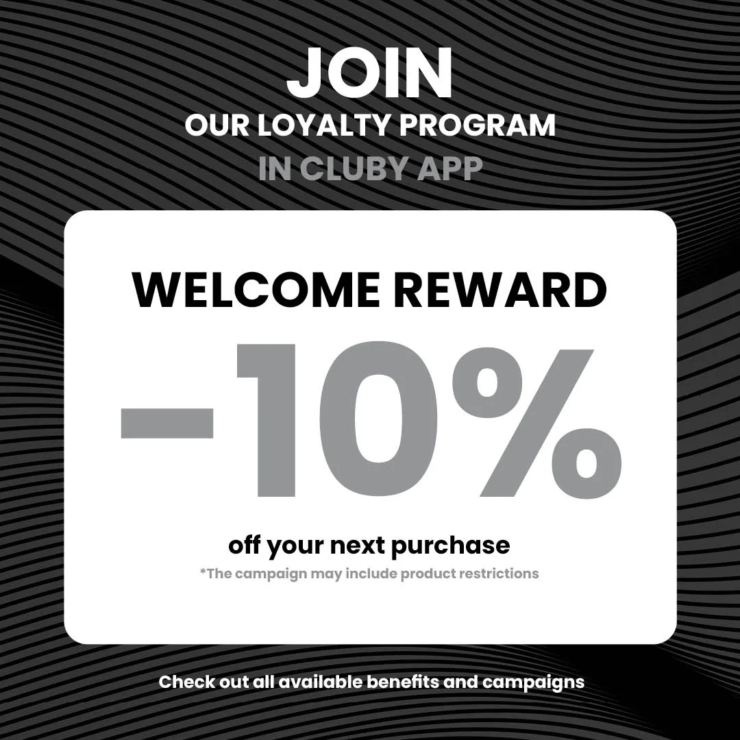 Welcome reward −10% — Square 1080×1080